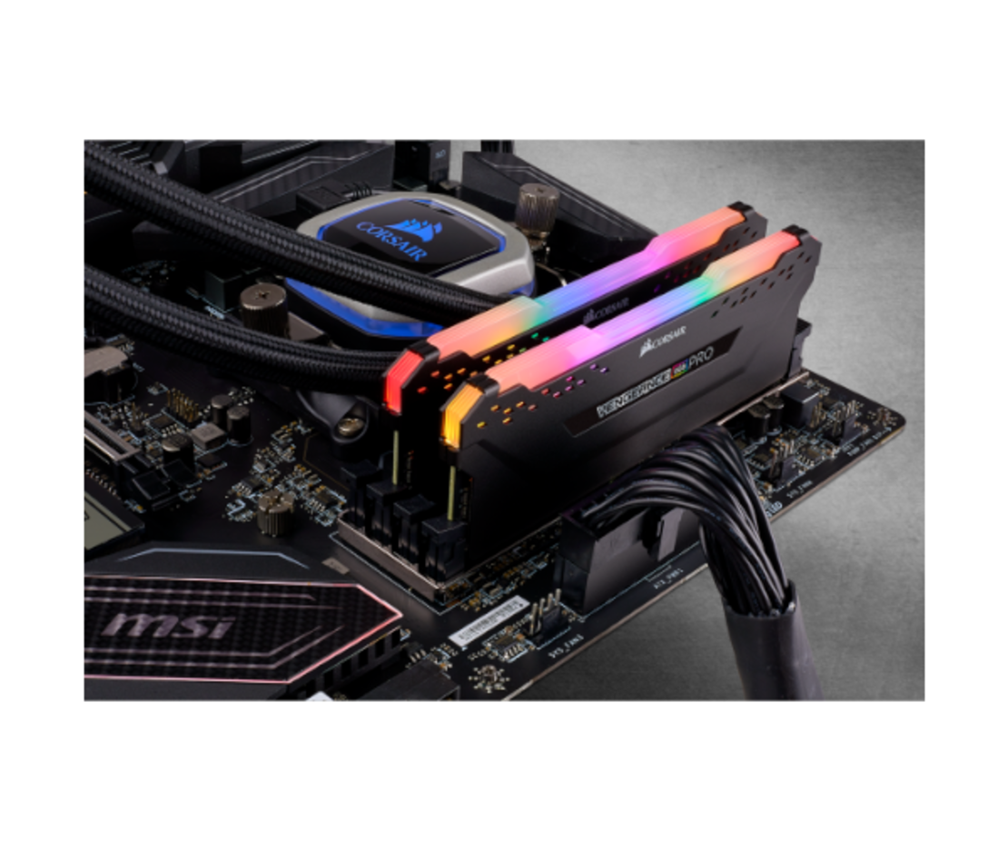 זכרון לנייח Corsair 16GB 2X8 Kit Vengeance RGB PRO 3600Mhz Cl18