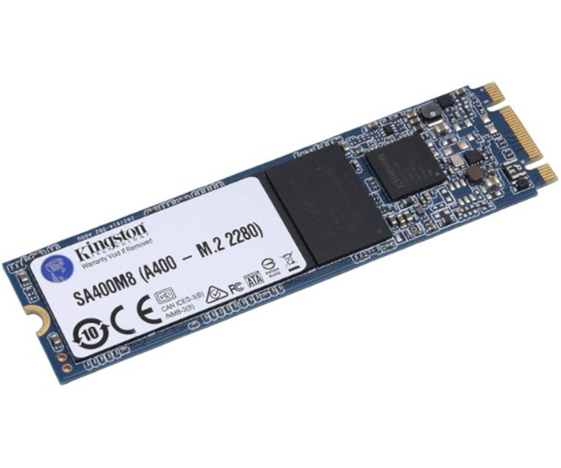 דיסק פנימי Kingston 480GB M.2 SA400 500MB/s read 450MB/s Write