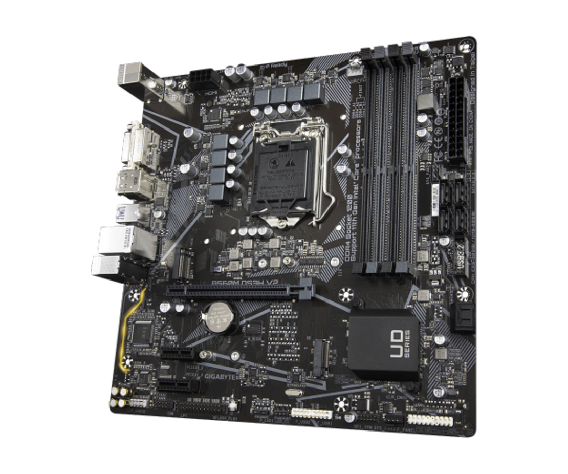 לוח דור 11 GIGABYTE INTEL B560M DS3H V2 1.0 LGA1200