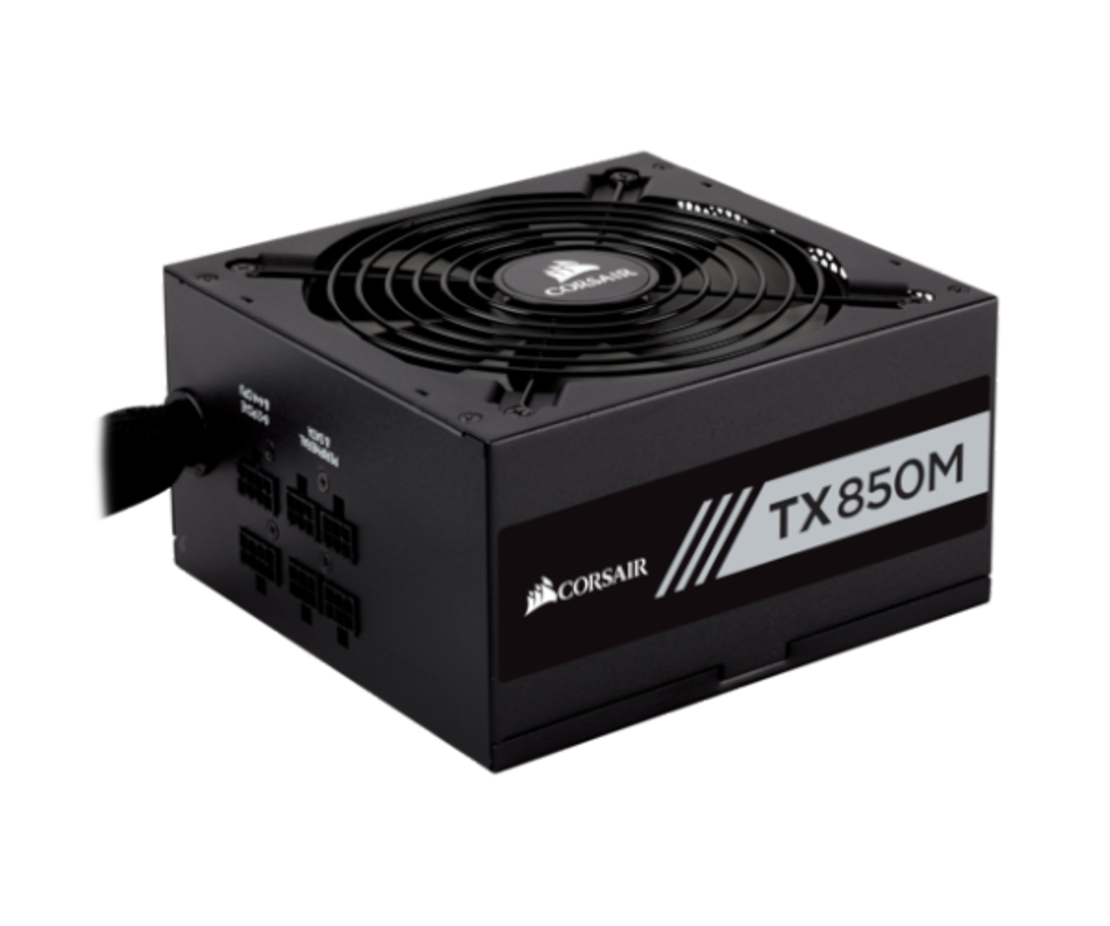 ספק כוח Corsair TX850M 80 plus GOLD Modular 850W 12CM