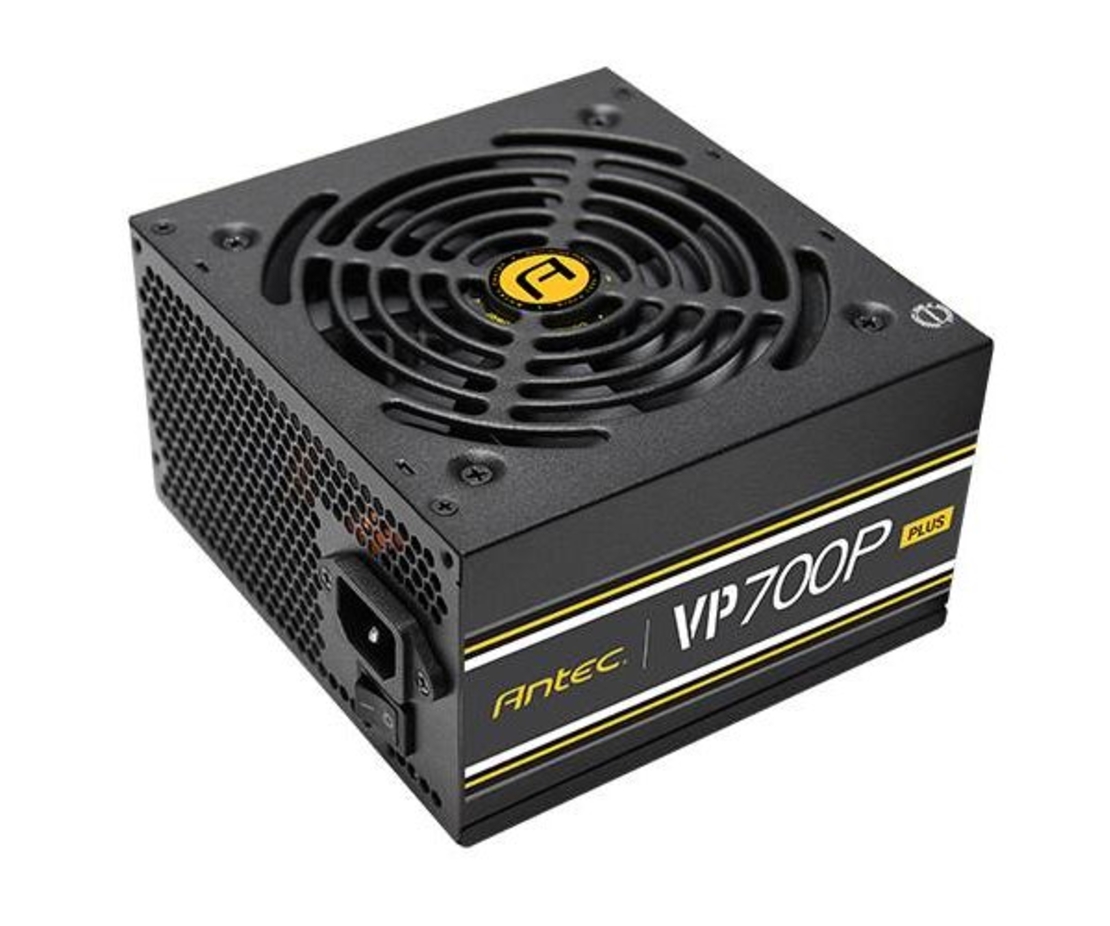 ספק כוח Antec VP700 PLUS 80 plus WHITE 12CM Fan Silent 700W