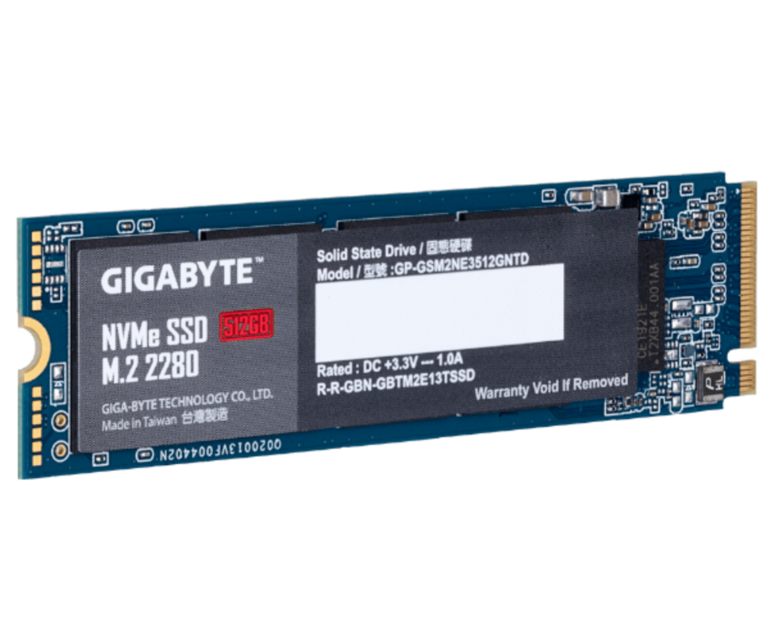 דיסק פנימי Gigabyte 512GB m.2 NVME 1.3 pci-e 3.0