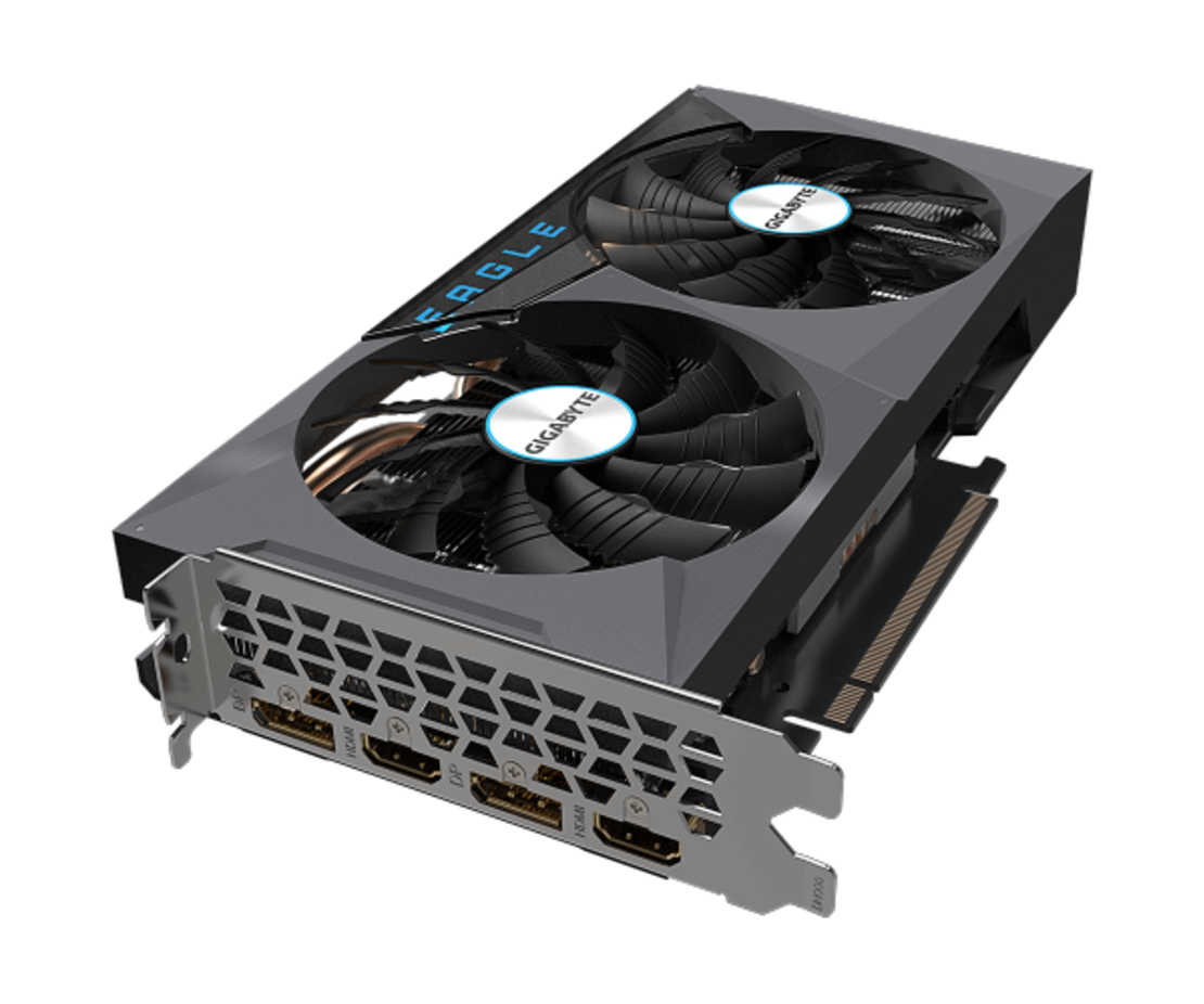 כ.מסך Gigabyte RTX 3060 12GB EAGLE OC 2.0 PCIE4.0 LHR
