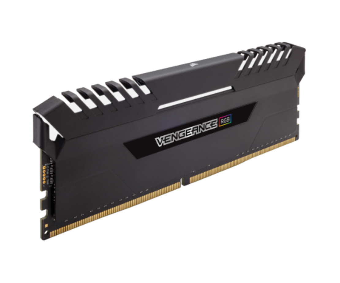 זכרון קיט לנייח CORSAIR Vengeance RGB RS 2X8 16GB DDR4 3600 CL18