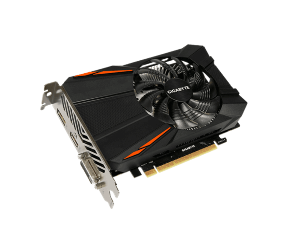 כרטיס מסך Gigabyte GTX 1050TI 4GB DDR5 DVI HDMI DP rev 1.1