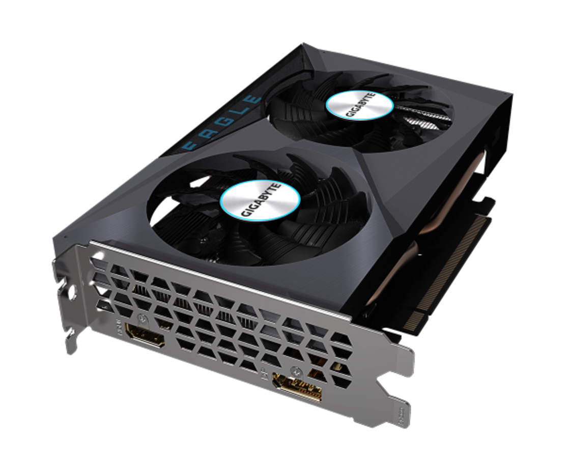 כרטיס מסך Gigabyte RX6500 XT 4GB HDMI DP WF2 PCIE 4.0