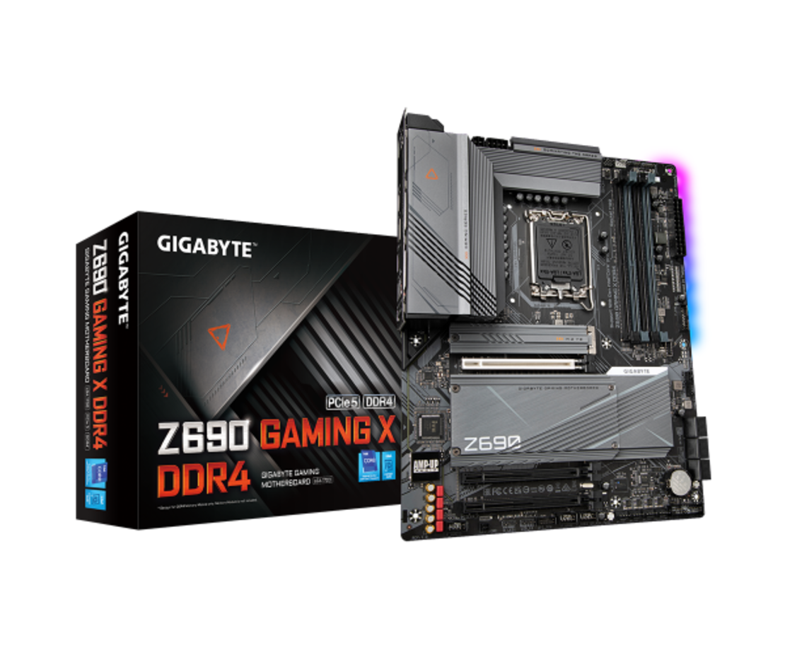לוח דור 12 Gigabyte Z690 GAMING X DDR4 LGA1700 ATX
