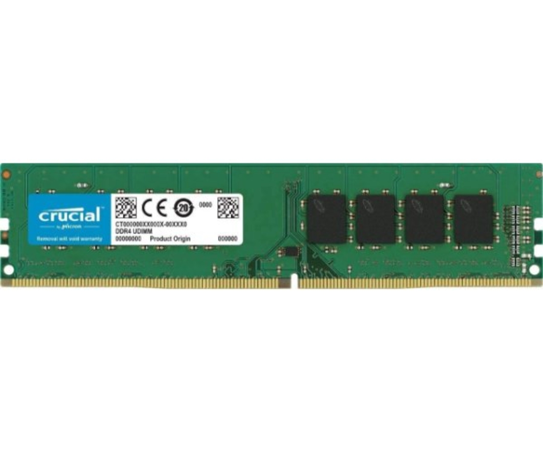 זכרון לנייח Crucial DDR4 8GB 2666Mhz CL19 Basic Series