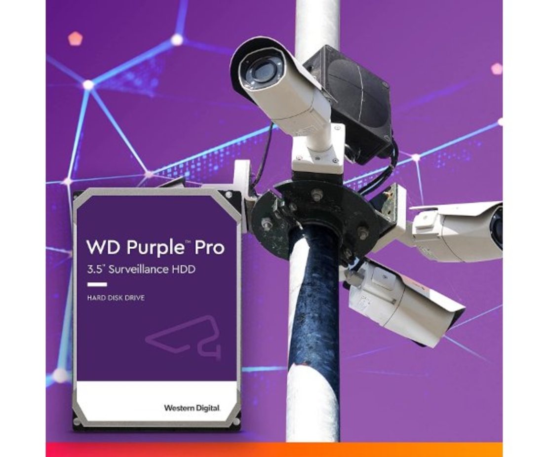 דיסק פנימי Western Digital 18TB Purple 7200rpm 512MB Cache SATA3