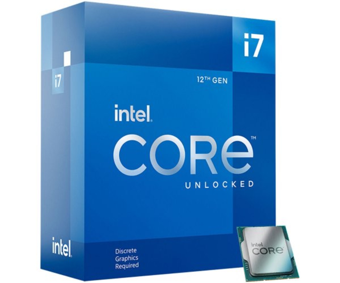 מעבד דור 12 Intel i7-12700K BOX no FAN 5GHZ 190W TDP LGA1700