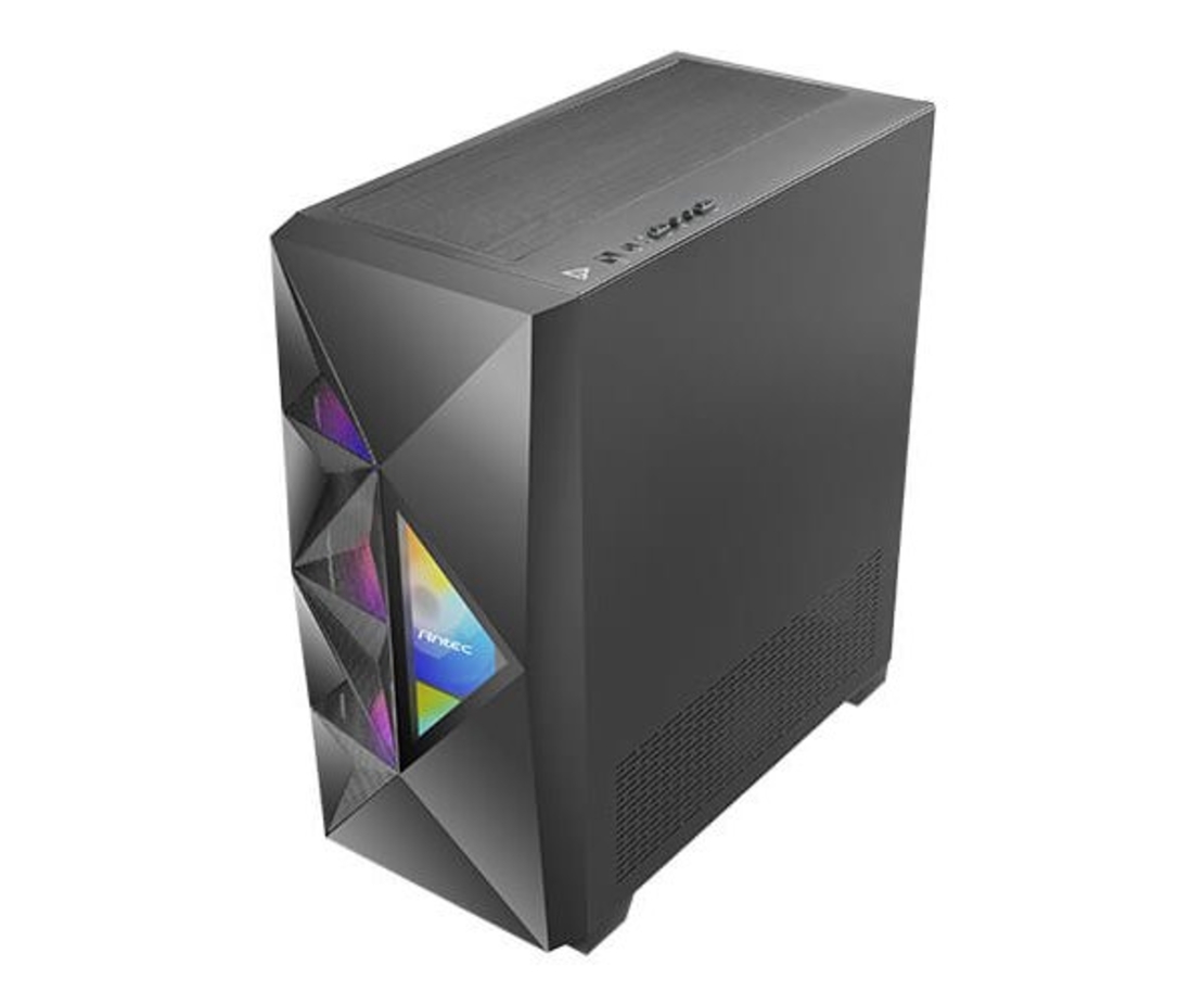 מארז ANTEC DF800 FLUX Mid Tower ATX RGB Tempered Glass side