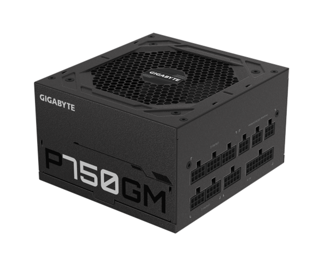 ספק כח 80 PLUS GOLD FULL MODULAR 12CM FAN GIGABYTE P750GM ATX
