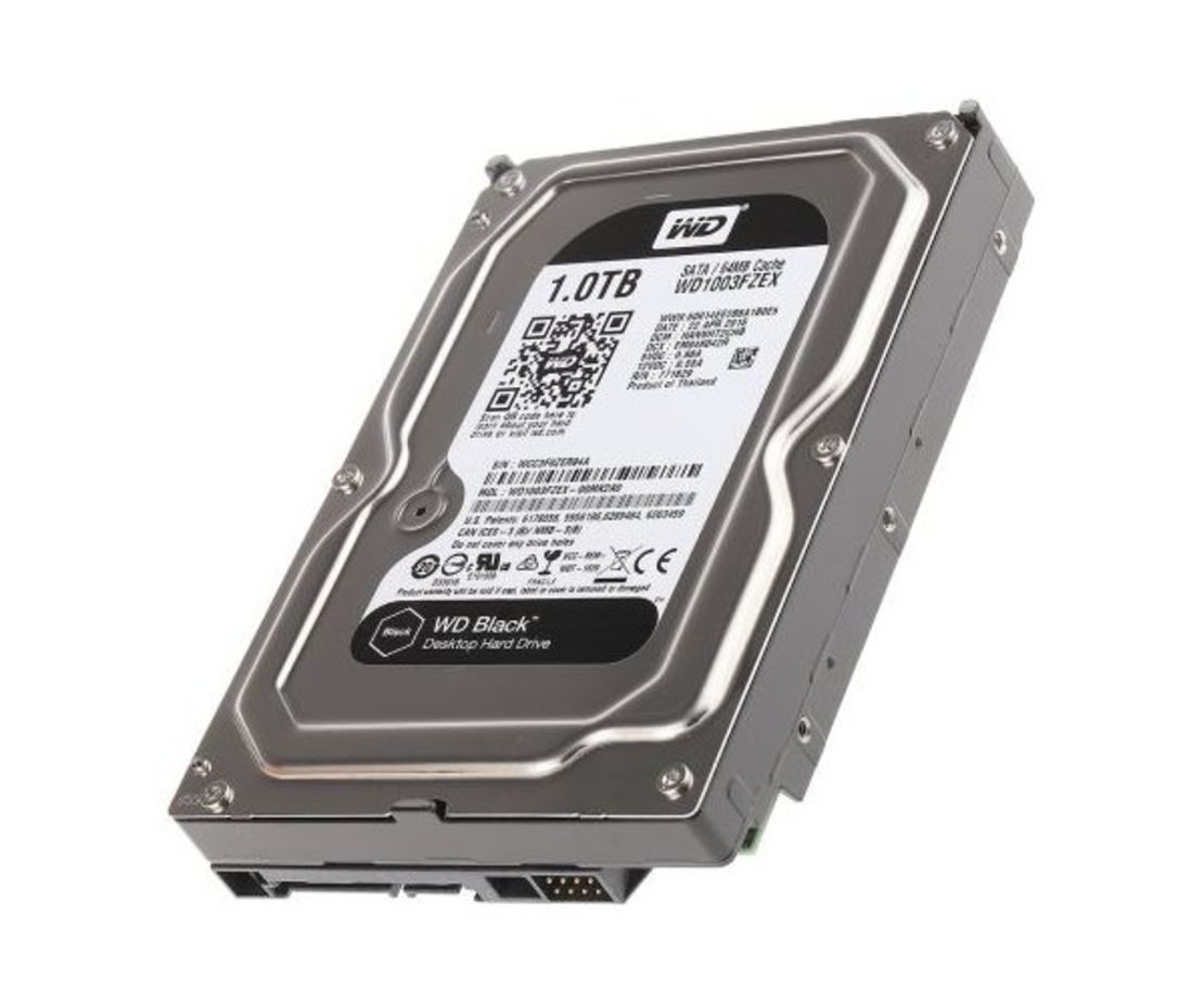דיסק קשיח פנימי לנייח WD 1TB Black IntelliPower 64MB 3.5