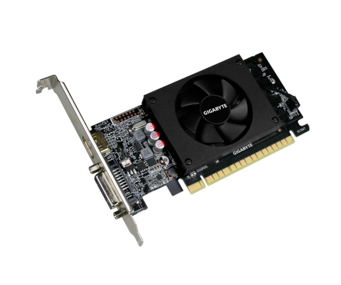 כרטיס מסך GIGABYTE GeForce GT710 DDR5 2GB 64 bit 300W