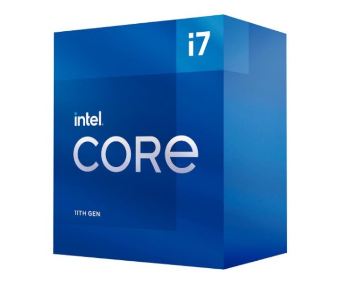 מעבד דור 11 Intel I7-11700 BOX 8Crs 16Thrd 2.5Ghz 65W UHD 750 GPU