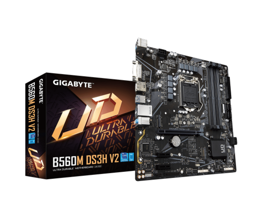 לוח דור 11 GIGABYTE INTEL B560M DS3H V2 1.0 LGA1200