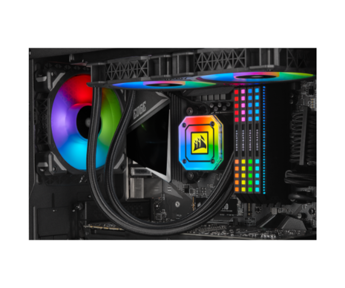 קירור נוזלי למעבד Corsair iCUE H115i Elite Capplix 280mm RGB