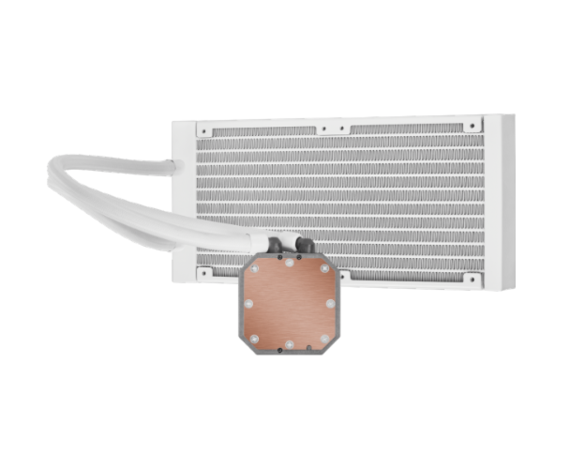 קירור נוזלי לבן Corsair iCUE H100i ELITE Cappelix WHITE 240mm RGB