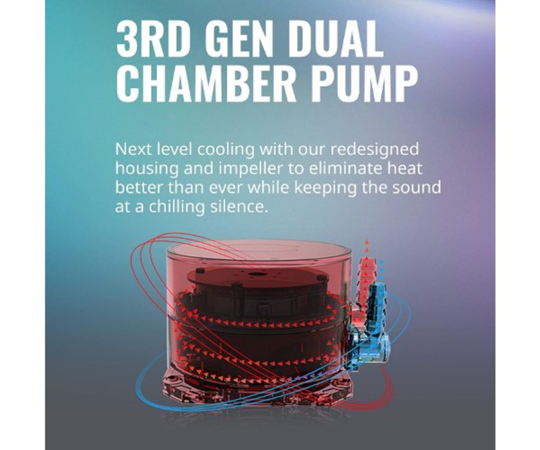 קירור נוזלי כפול Cooler Master ML240 Illusion 240mm RGB