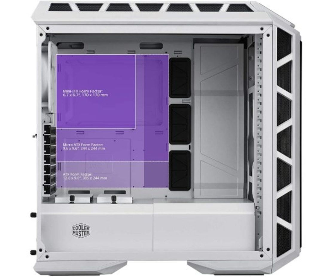מארז COOLER MASTER E-ATX ATX MASTER CASE H500P MESH