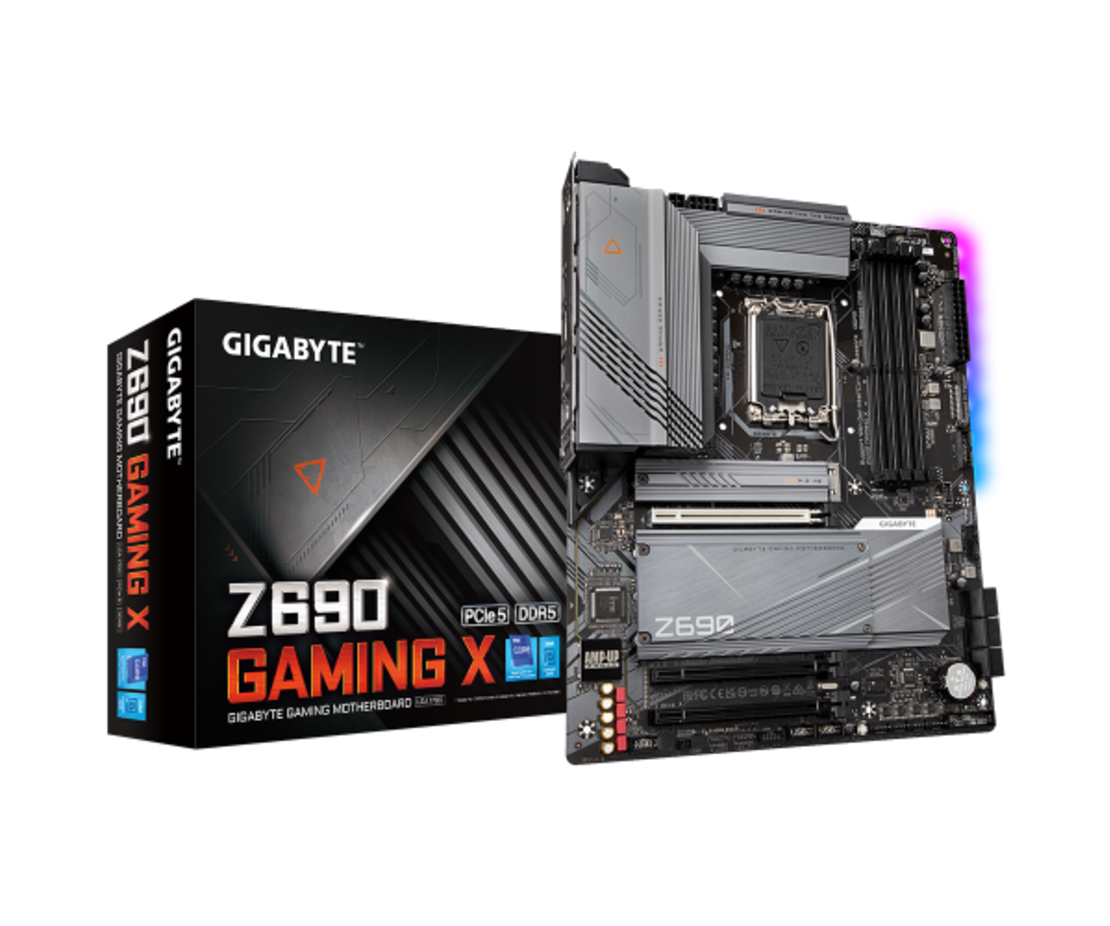 לוח דור 12 Gigabyte Z690 Gaming X DDR5 Lga1700 2.5gb lan DP HDMI
