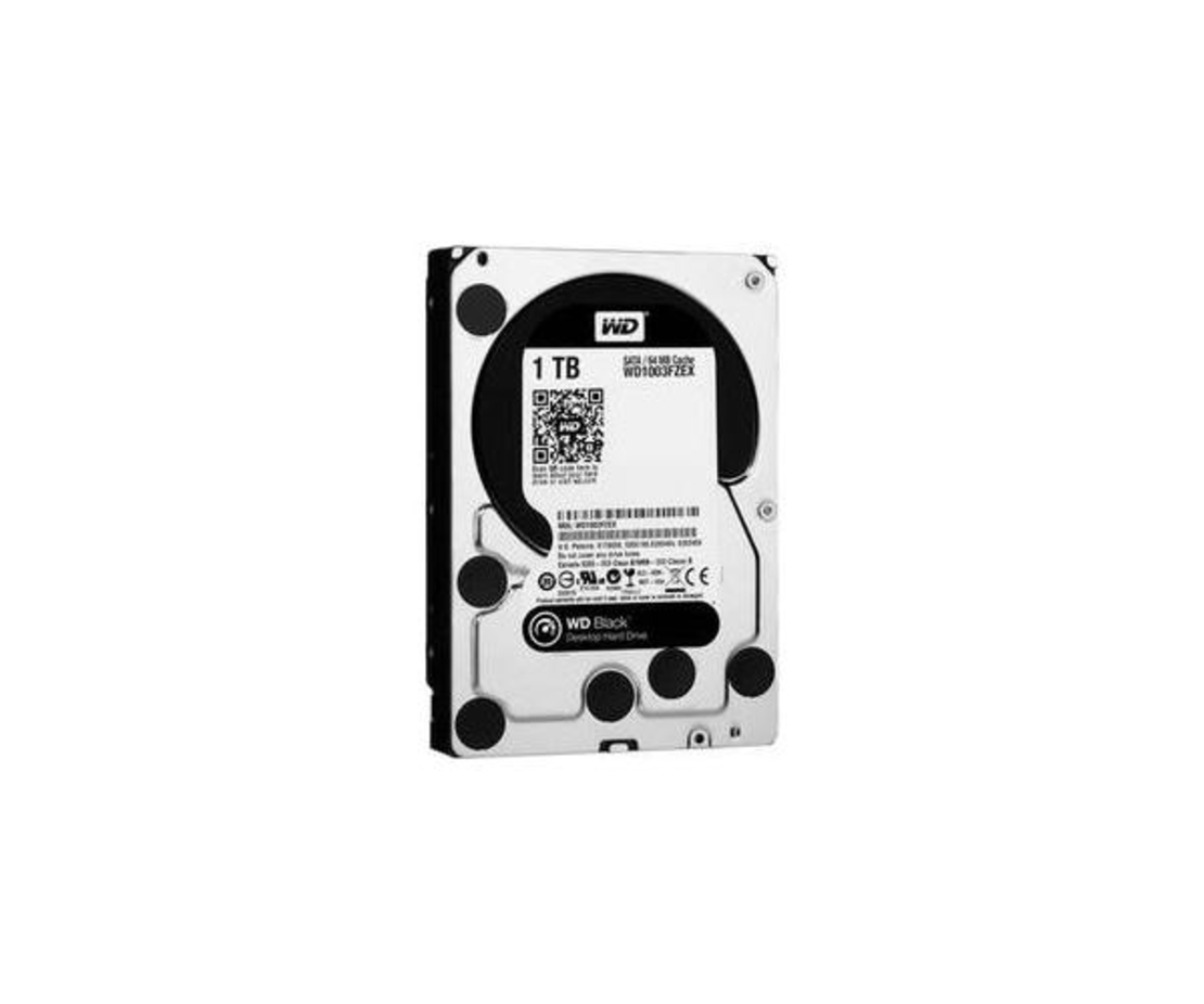 דיסק קשיח פנימי לנייח WD 1TB Black IntelliPower 64MB 3.5