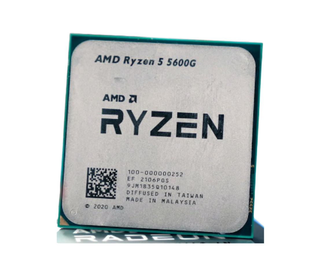 מעבד AMD R5 5600G Tray 6 Cores 12 Threads 4.4Ghz Vega 7 Graphics