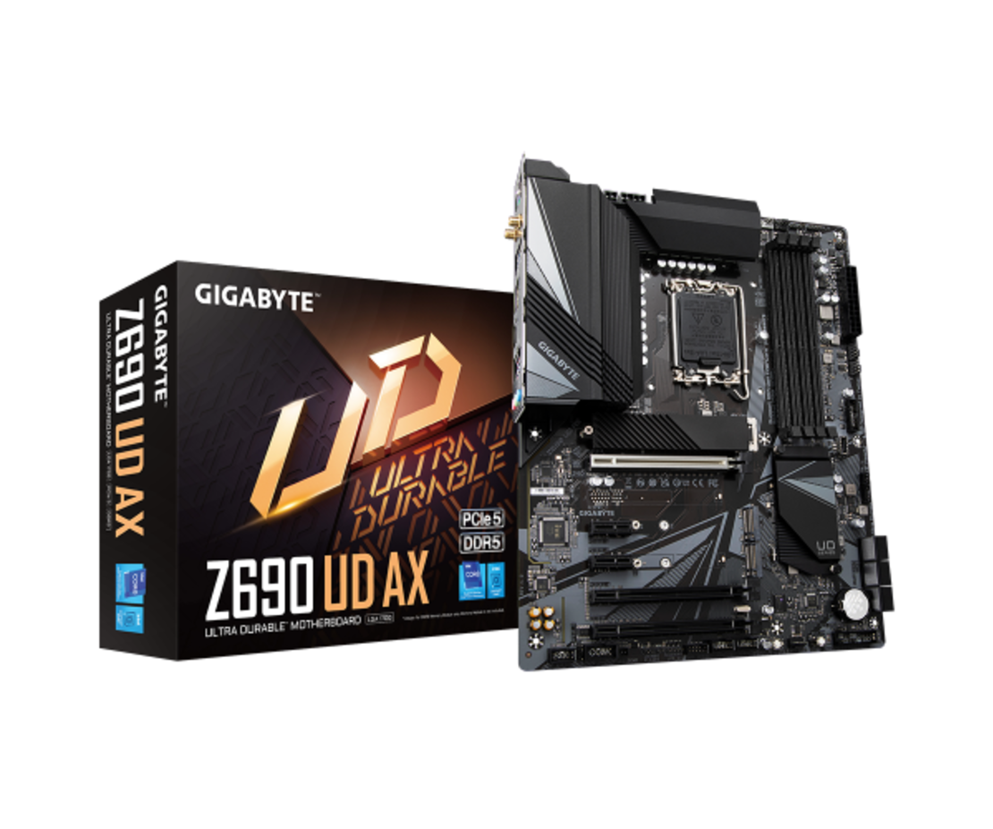 לוח דור 12 Gigabyte Z690 UD AX DDR5 Lga1700 WIFI6 DP HDMI INTEL