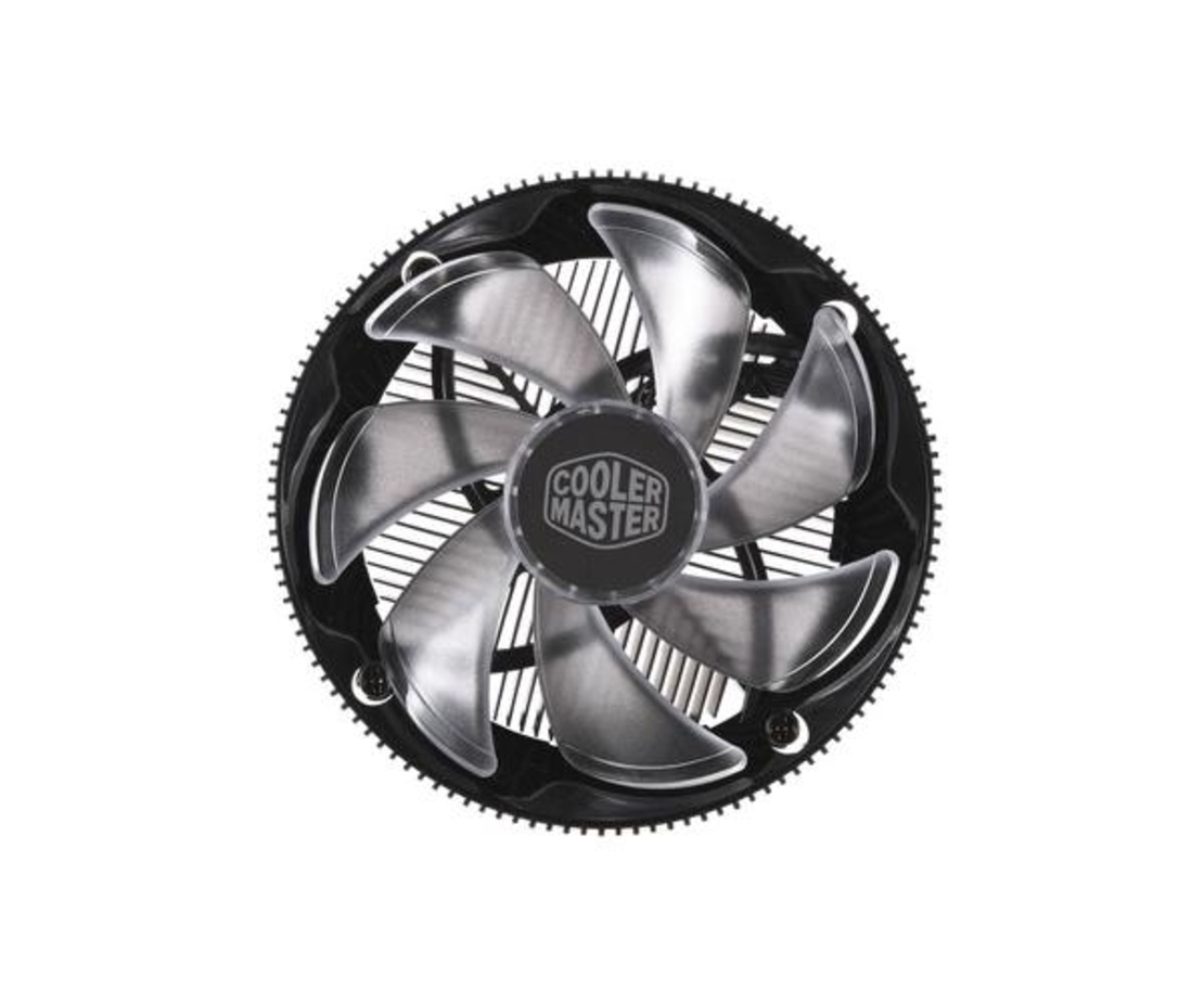 מאוורר למעבדי אינטל COOLER MASTER i71C Aluminium Cooper RGB 115X