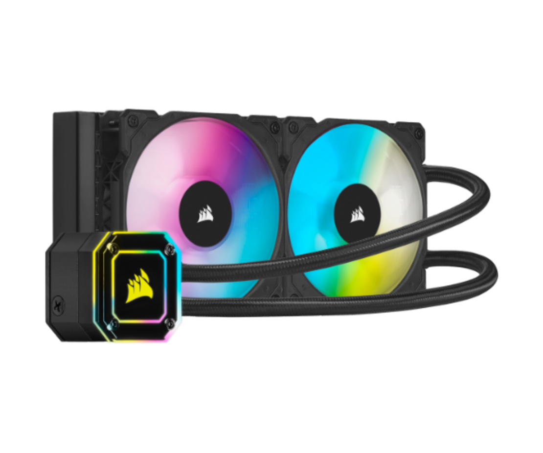 קירור נוזלי למעבד Corsair iCUE H115i Elite Capplix 280mm RGB
