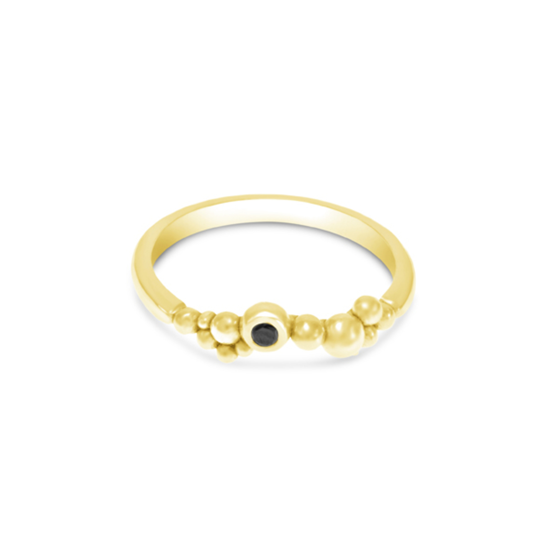 Almog Black Diamond Ring