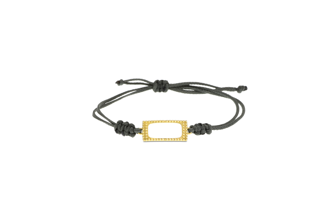 Carrie Rectangular String Bracelet