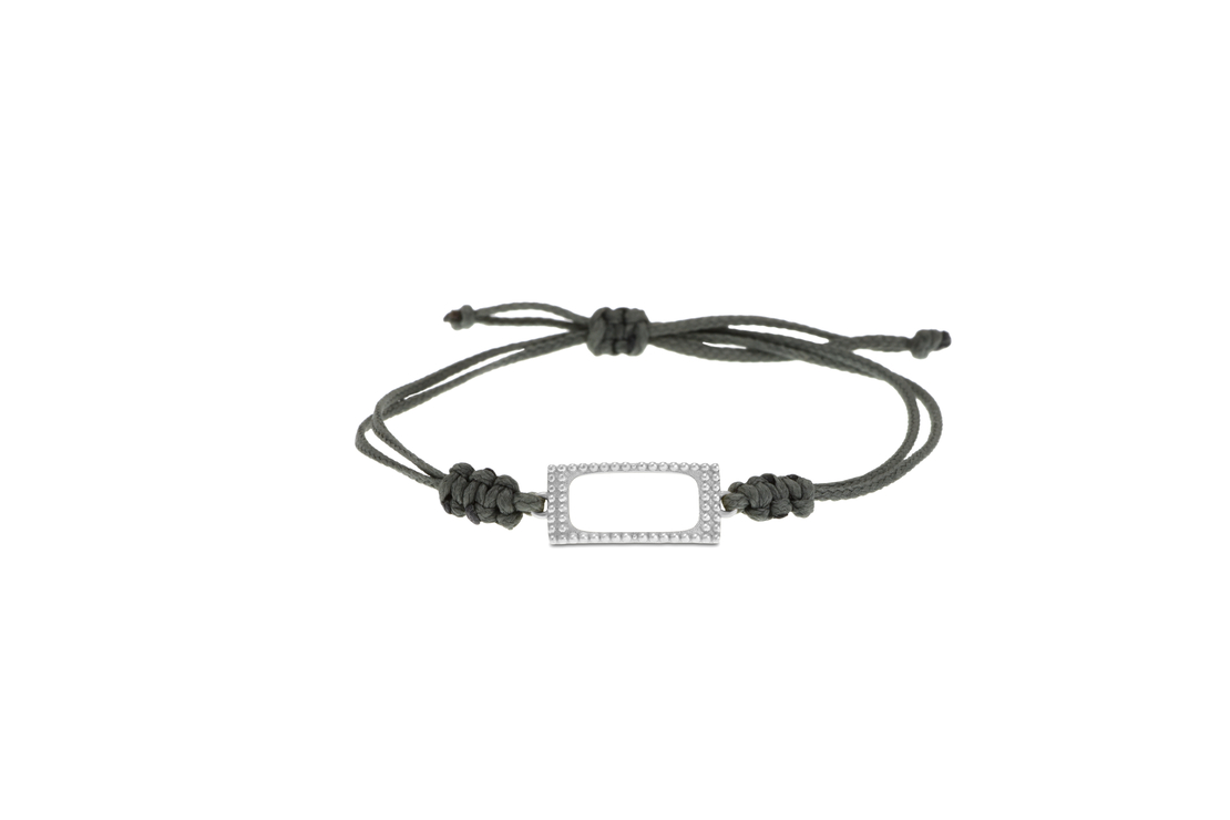 Carrie Rectangular String Bracelet