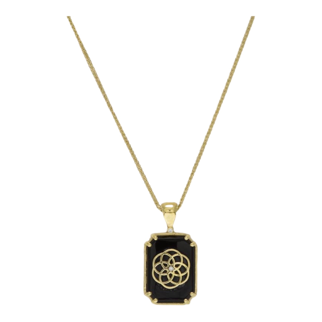 Flower of Life Necklace | שרשרת פרח החיים