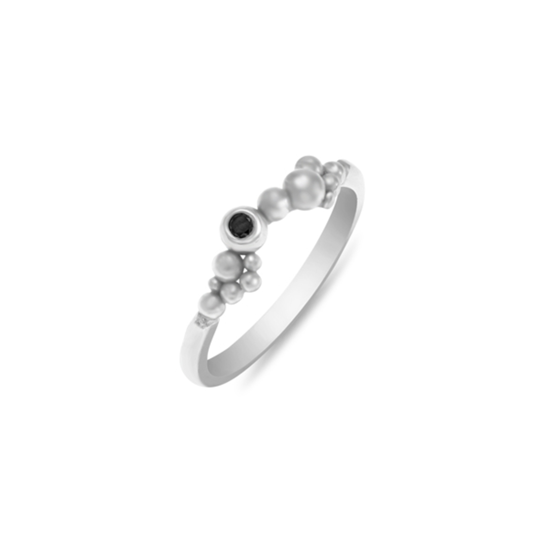 Almog Black Diamond Ring