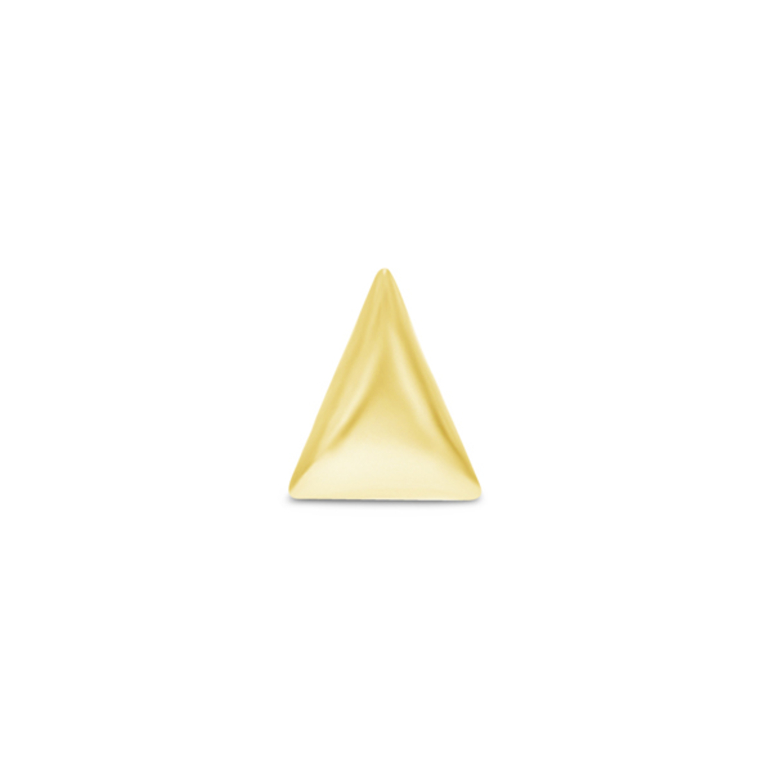 Triangular Gold Earrings