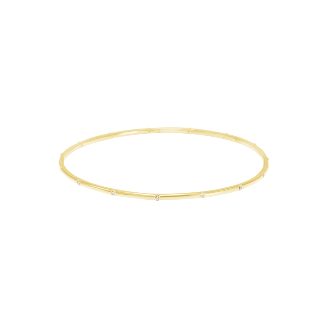 Sigal  Bangle  Bracelet with Diamonds