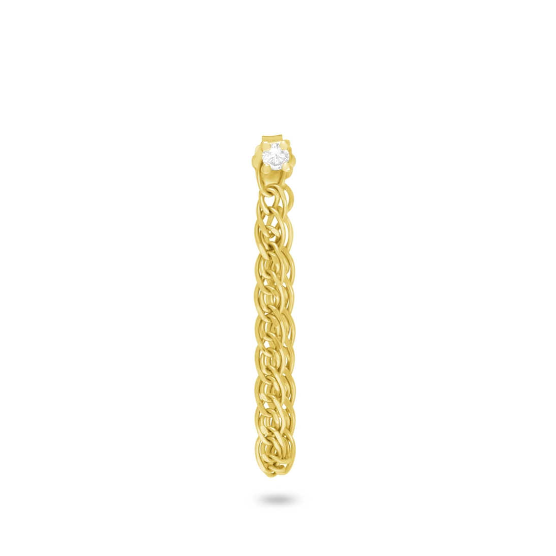 Lee-Tal | Gold Earring with Diamond