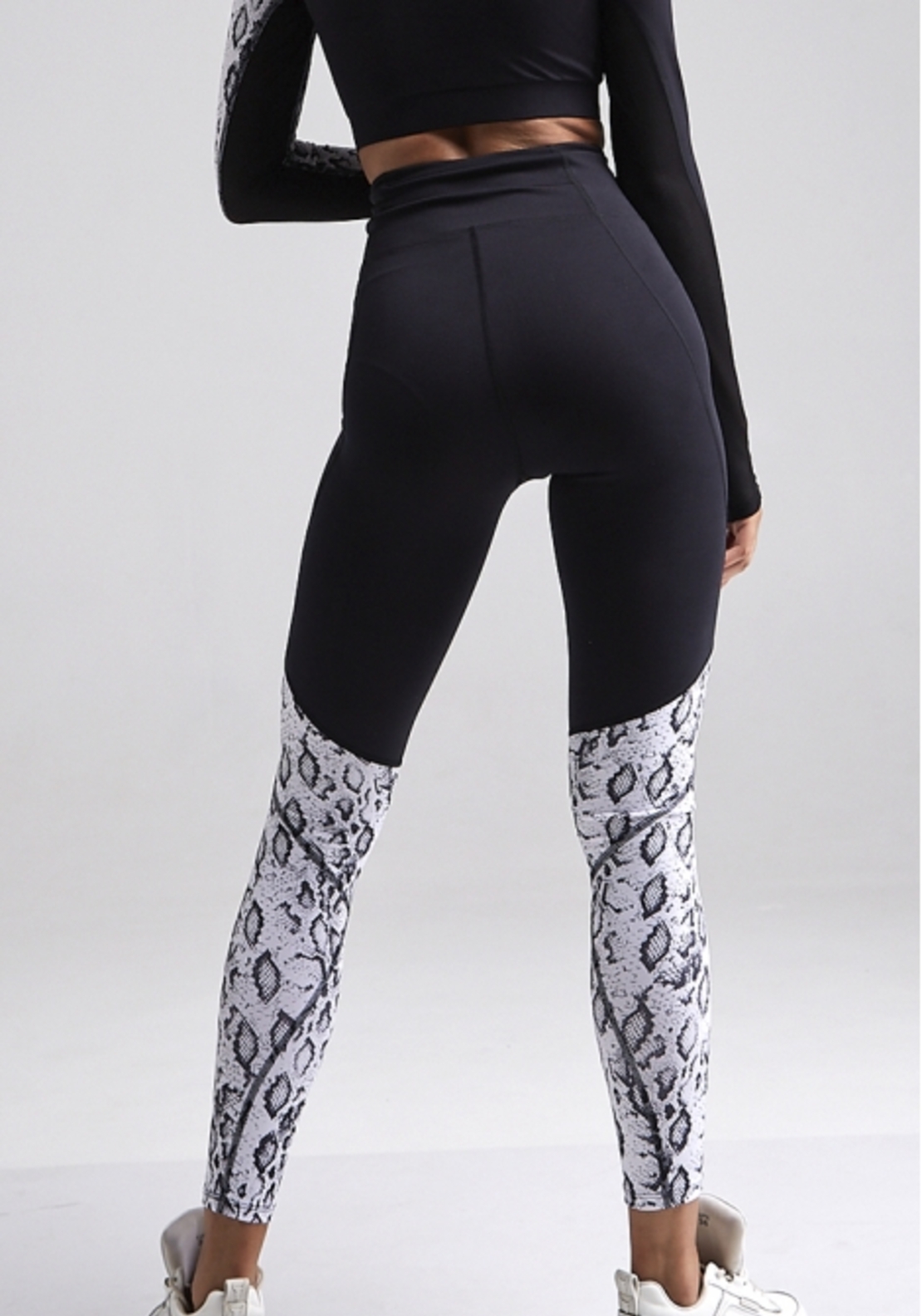 Лосины FELIX black/snake print