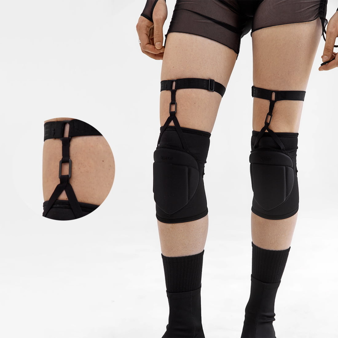 Dance knee pads 4 – Black Elite