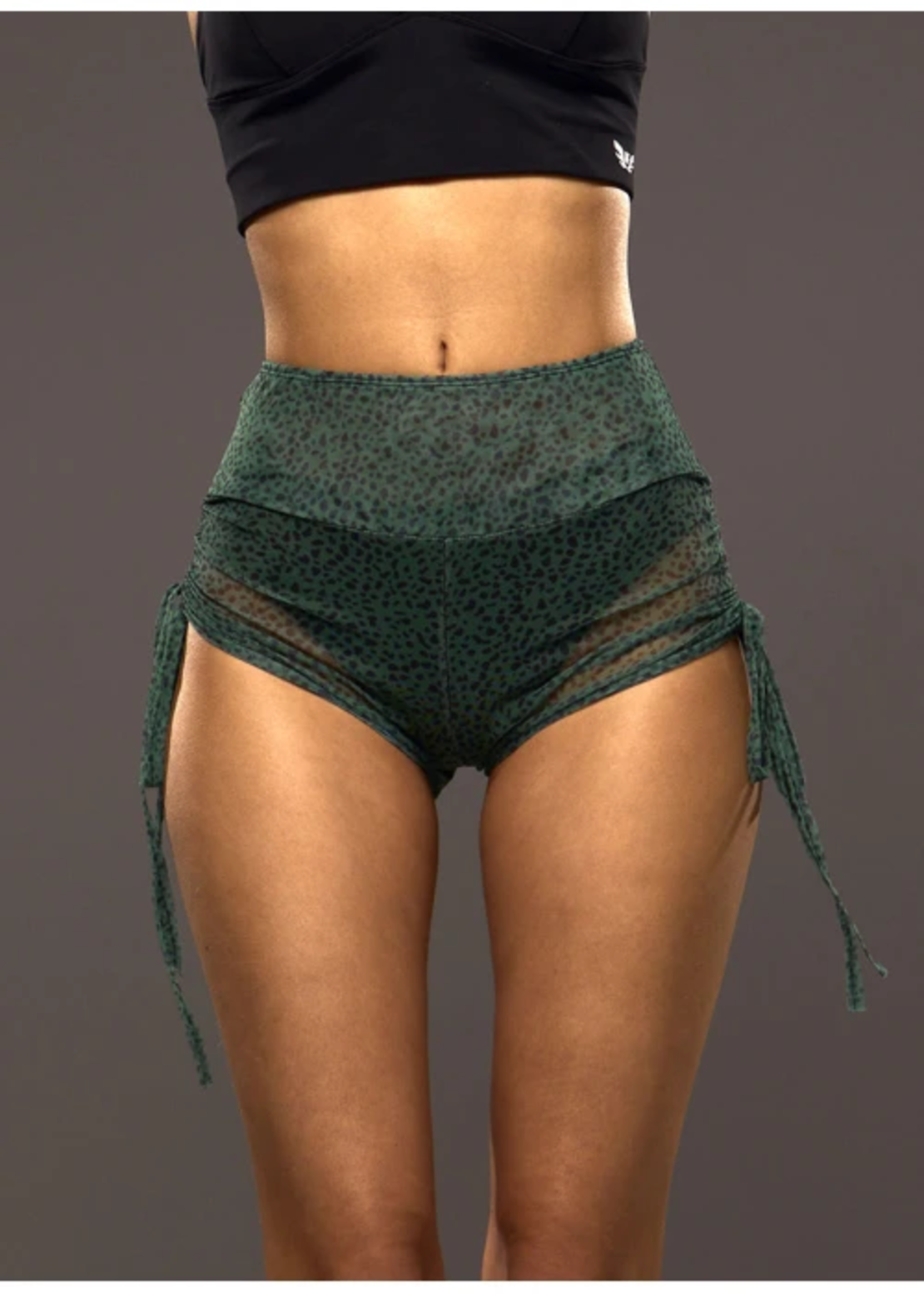 Shorts CLAR mesh green camo (only mesh)