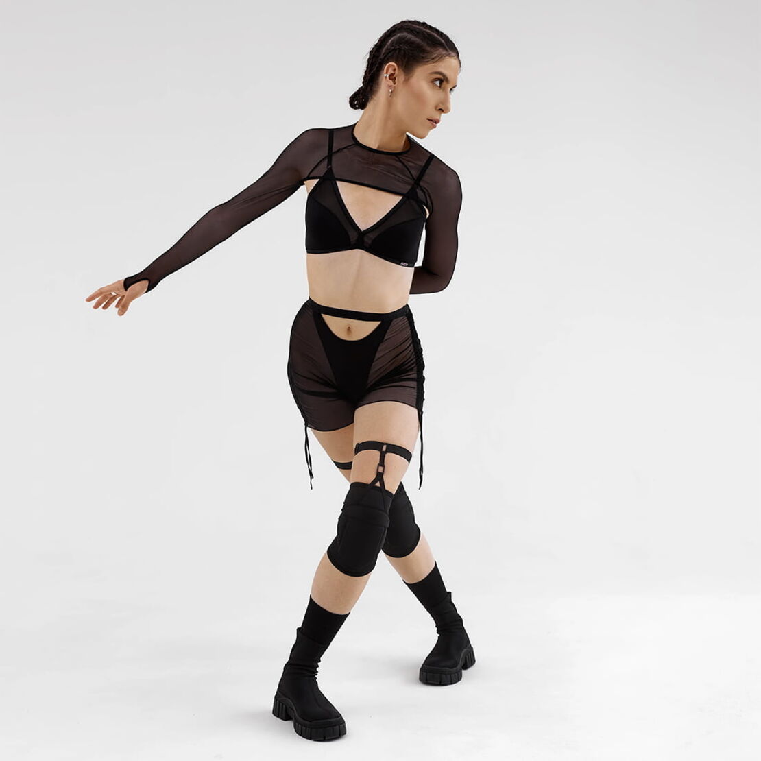 Dance knee pads 4 – Black Elite