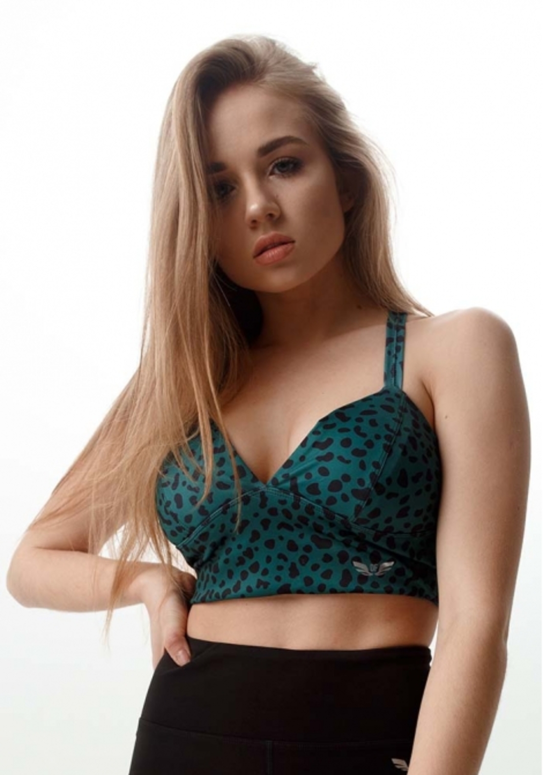 Top LUX green camo