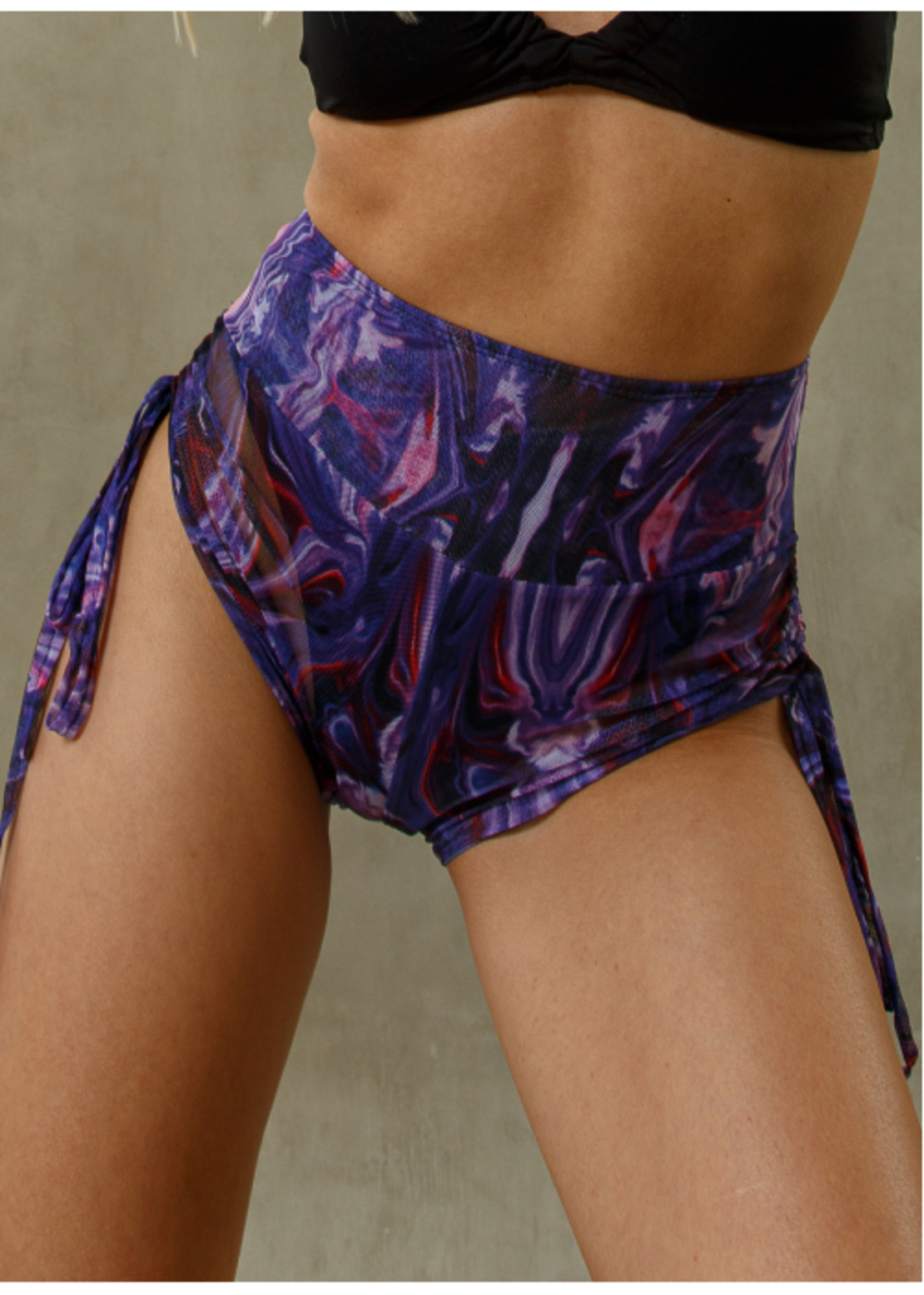 Shorts CLAR mesh fluid purple (only mesh)