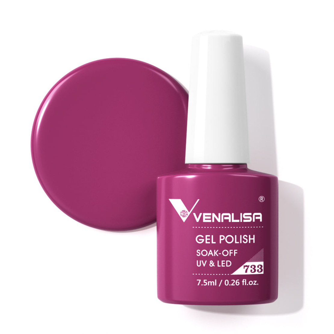 לק ג'ל ונליסה 733 7.5 מ''ל - Venalisa