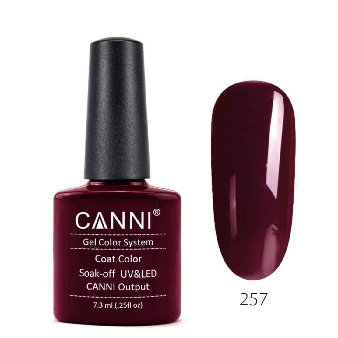 לק ג'ל קאני 7.3 מ''ל - CANNI 257