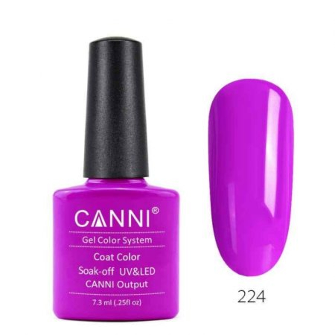 לק ג'ל קאני 7.3 מ''ל - CANNI 224