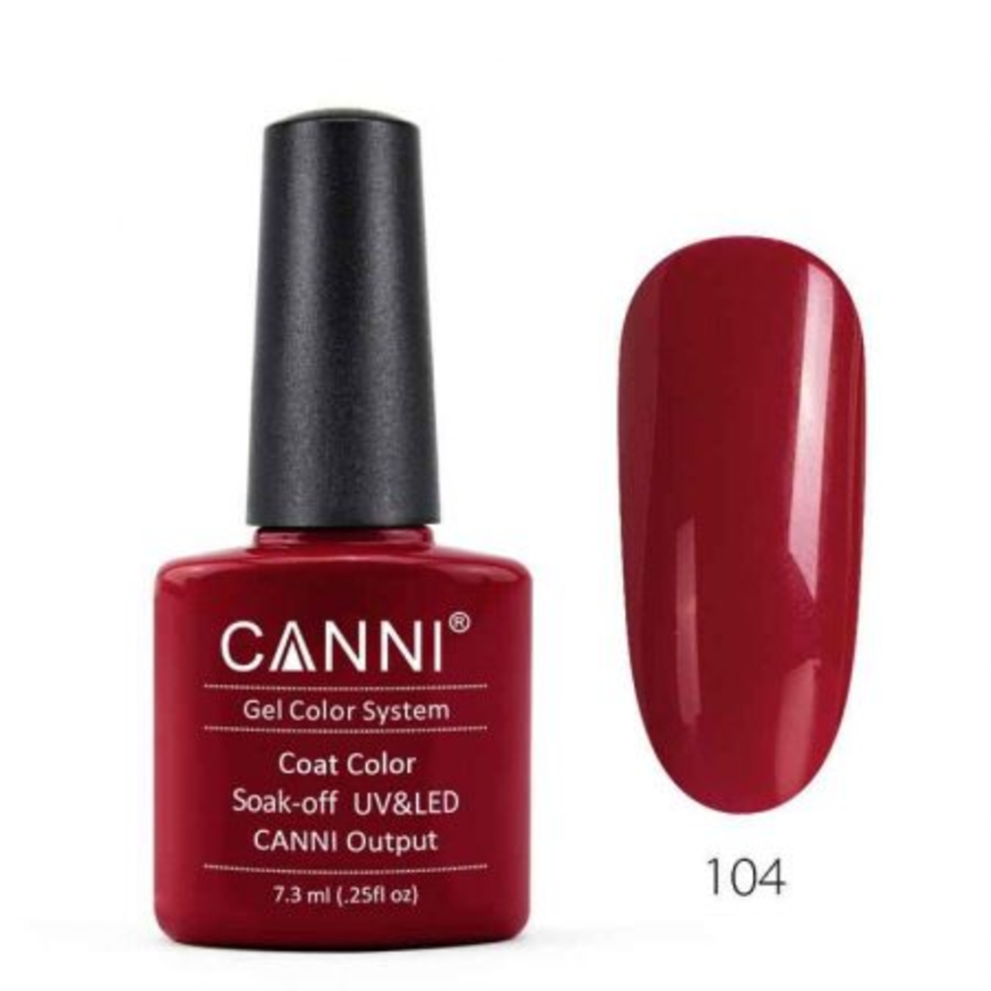 לק ג'ל קאני 7.3 מ''ל - CANNI 104