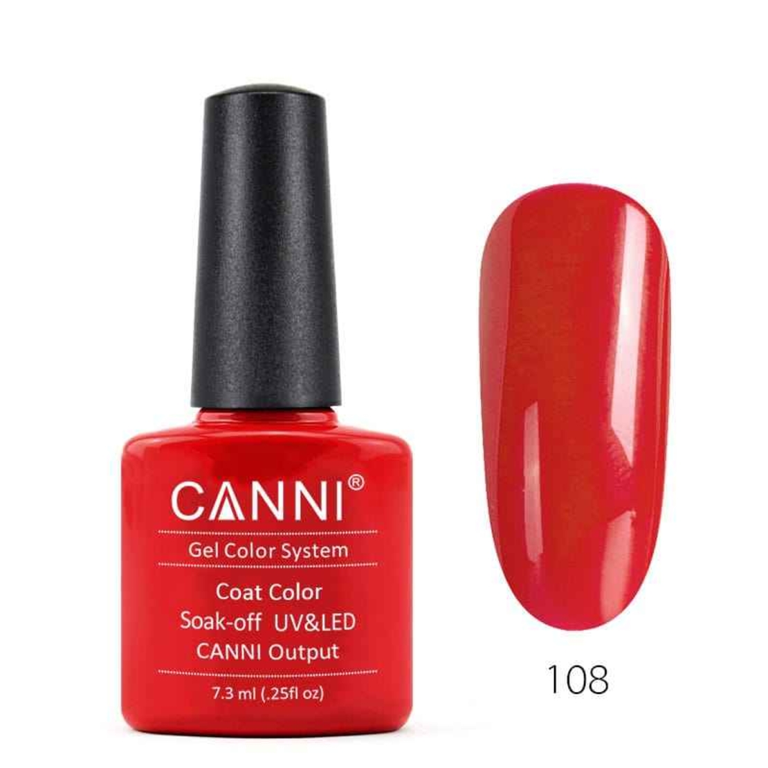 לק ג'ל קאני 7.3 מ''ל - CANNI 108