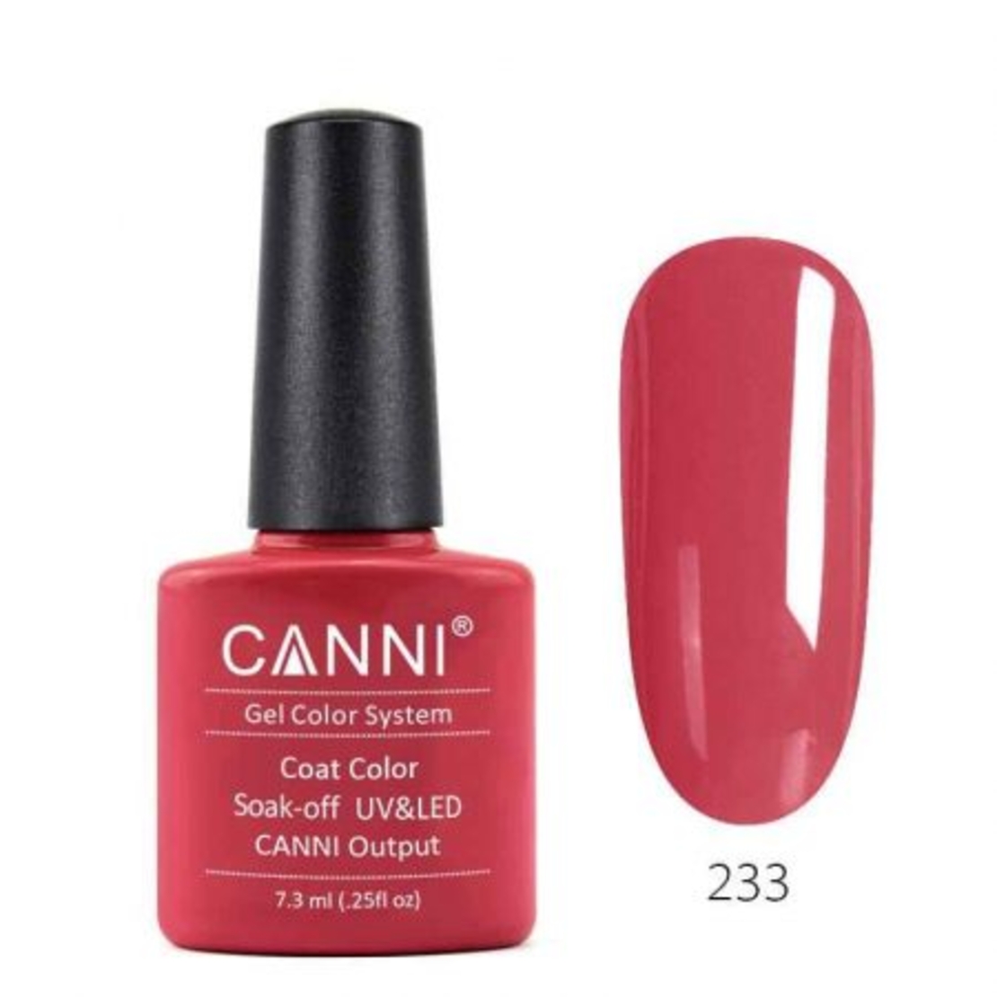 לק ג'ל קאני 7.3 מ''ל - CANNI 233